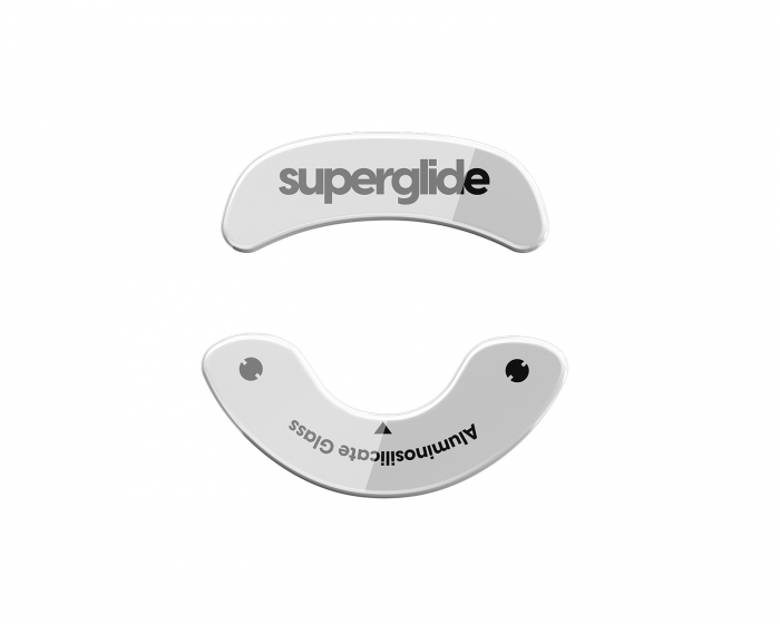 Superglide Glass Skates Endgame Gears XM1 RGB/XM1r/XM2w - Valkoinen