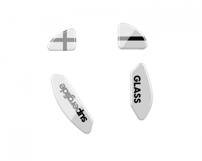 Superglide Glass Skates Xtrfy M4 Wireless - Valkoinen