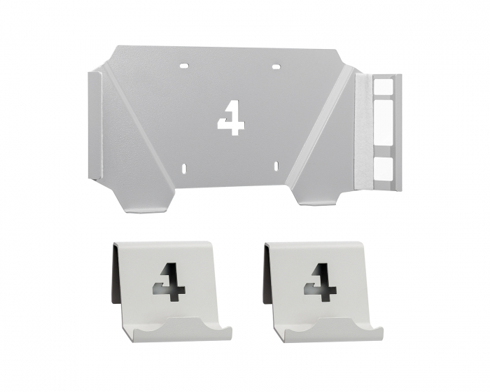 4mount Seinäteline Bundle for PS4 Pro - Valkoinen