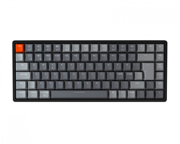 Keychron K2 V2 RGB Langaton Alumiini Pelinäppäimistö [Gateron Blue]