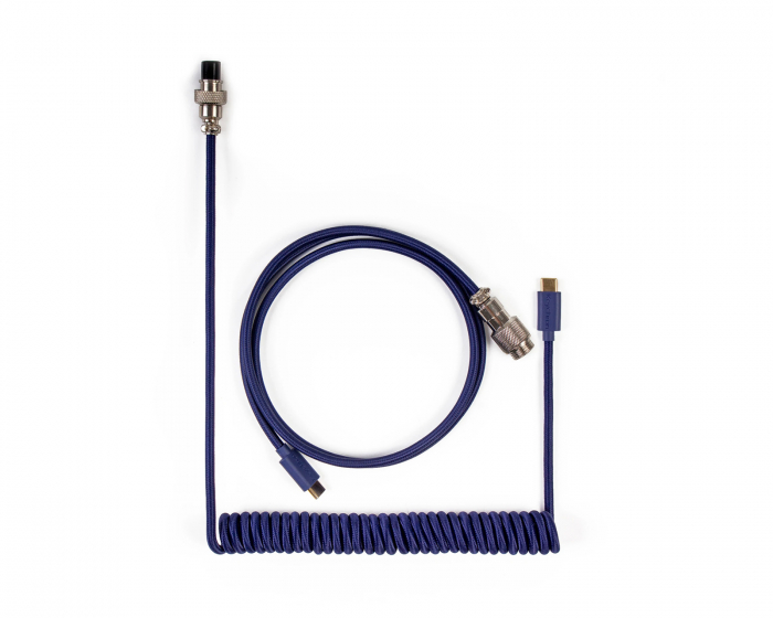 Keychron Custom Coiled Aviator Cable USB-C - Sininen