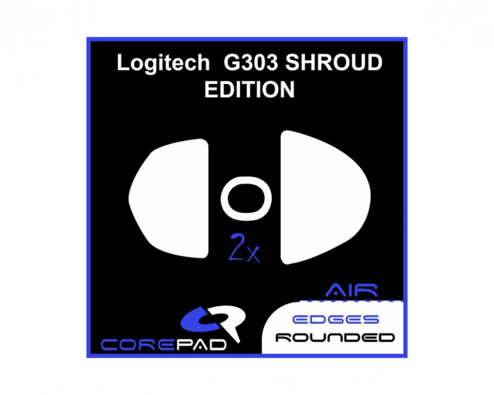 Corepad Skatez AIR Logitech G303 Shroud Edition