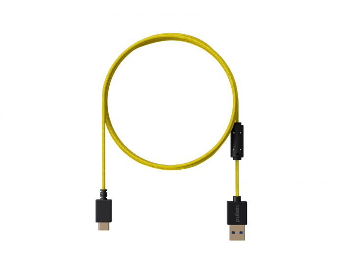 Pulsar USB-C Paracord Kaapeli - Keltainen