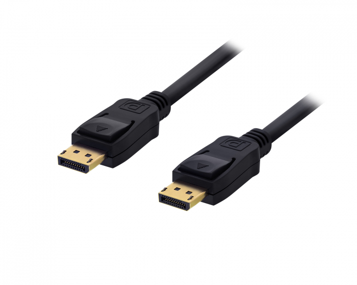 Deltaco DisplayPort Kaapeli 4K Musta - 2m