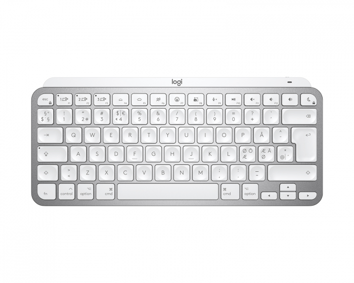 Logitech MX Keys Mini Wireless Keyboard for MAC - Langaton Näppäimistö - Pale Grey