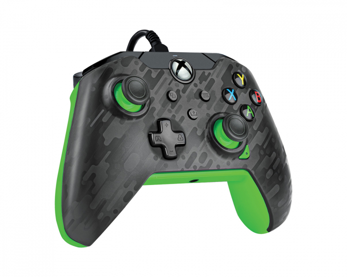 PDP Wired Controller (Xbox Series/Xbox One/PC) - Neon Carbon -Langallinen Peliohjain