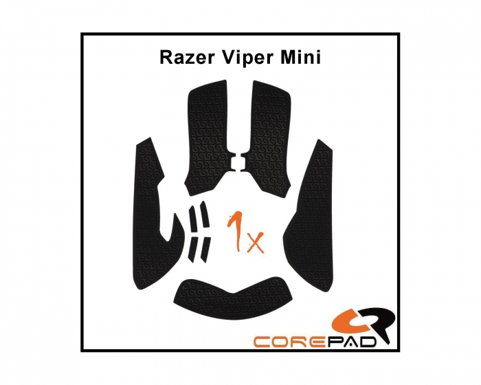 Corepad Soft Grips Razer Viper Mini Series - Musta