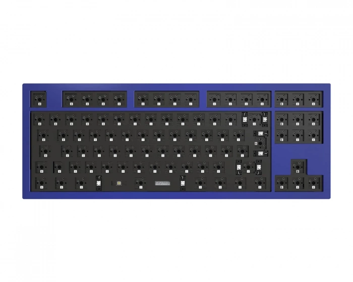 Keychron Q3 QMK Swappable RGB Backlight ISO - Barebone - Navy Blue