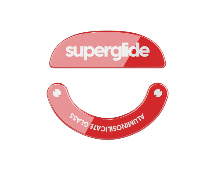 Superglide Glass Skates Type-S Pulsar X2 Series - Punainen
