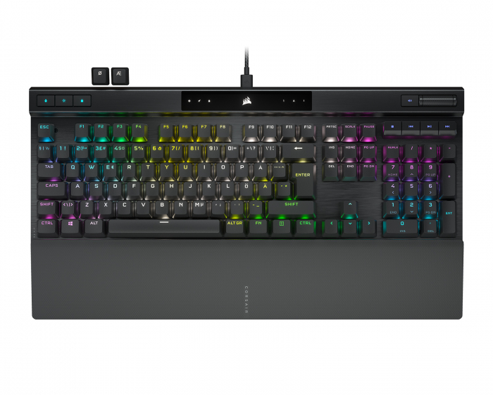 Corsair K70 PRO RGB Optical Pelinäppäimistö [OPX Optical-mechanical] - Musta