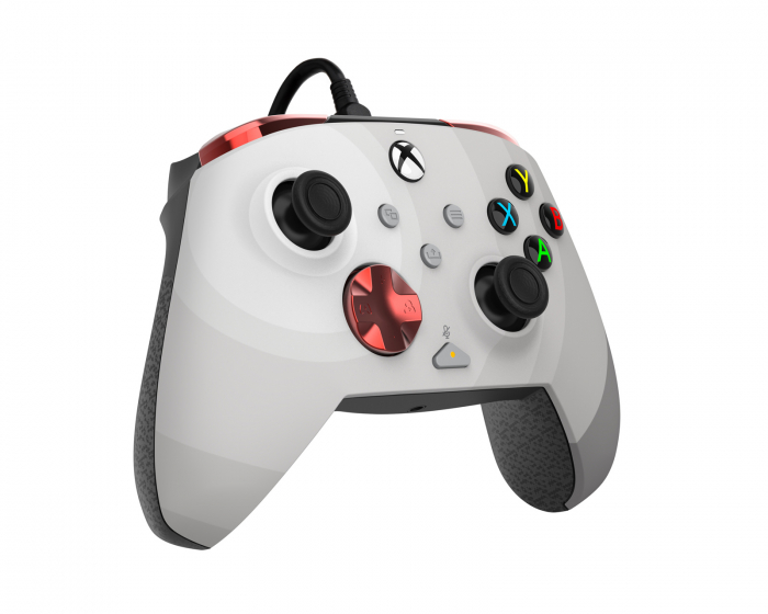 PDP Rematch Wired Controller (Xbox Series/Xbox One/PC) - Radial White -Langallinen Peliohjain