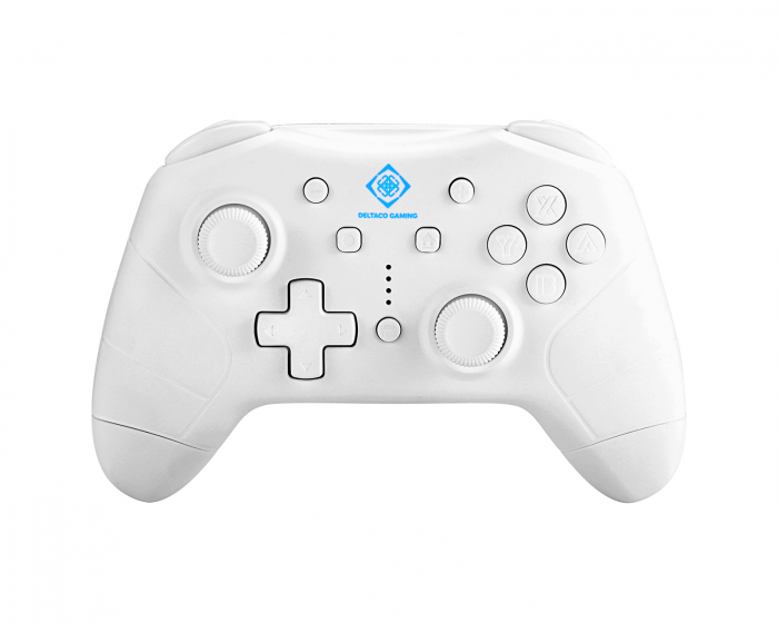 Deltaco Gaming Wireless Controller - Langaton Ohjain Nintendo Switch/PC/Android - Valkoinen 