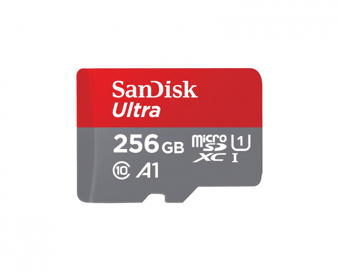 SanDisk Ultra microSDXC 256GB Muistikortti - UHS-I U1, Class 10, A1 120MB/s