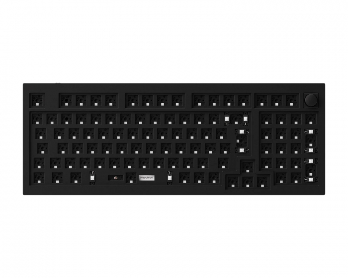 Keychron Q5 QMK 96% ISO Barebone Knob Version RGB Hot-Swap - Musta