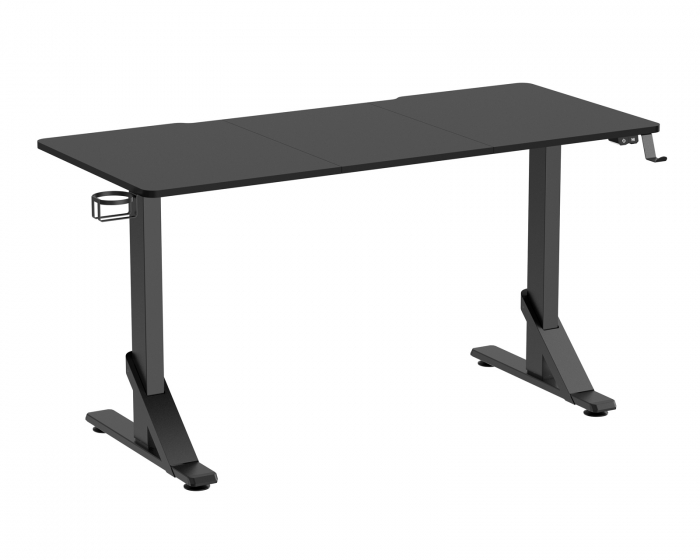 MaxMount Heavy Duty RGB Työpöytä 136 x 60 cm - Musta