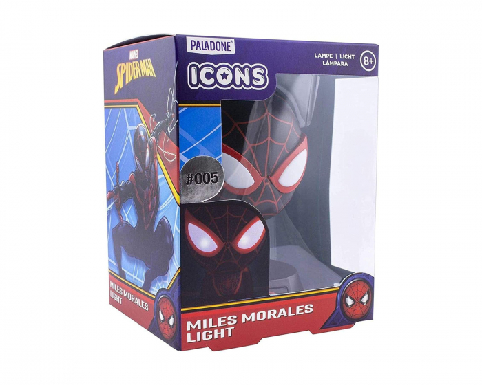 Paladone Icon Light - Spider-Man Miles Morales Valo