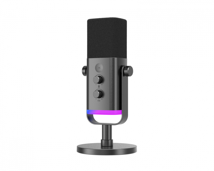 Fifine AMPLIGAME AM8 RGB USB/XLR Mikrofoni - dynaaminen mikrofoni - Musta
