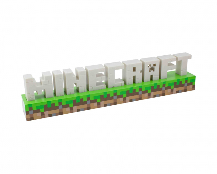 Paladone Minecraft Logo Light - Minecraft Valo