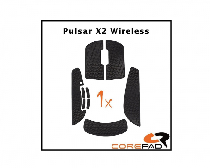 Corepad Soft Grips Pulsar X2 / X2V2 Wireless - Valkoinen