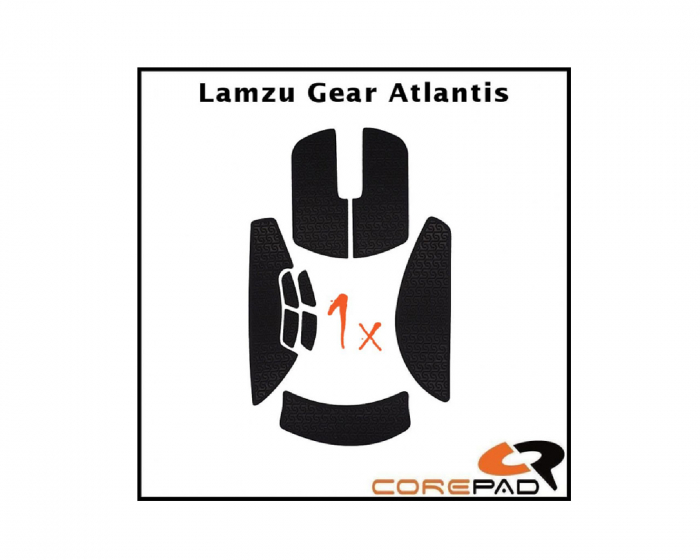 Soft Grips Lamzu Atlantis - Musta