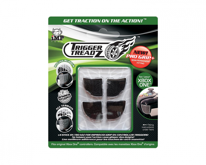 Trigger Treadz Xbox Black Trigger Treadz - Trigger Grips Xbox ohjain