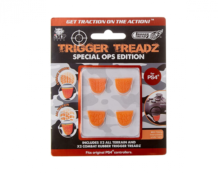 Trigger Treadz PS4 Special Ops Trigger Treadz - Trigger Grips PS4 ohjain