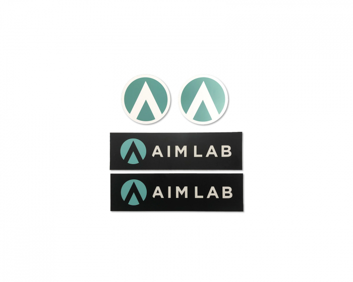 Aim Lab Sticker Pack (4pcs)