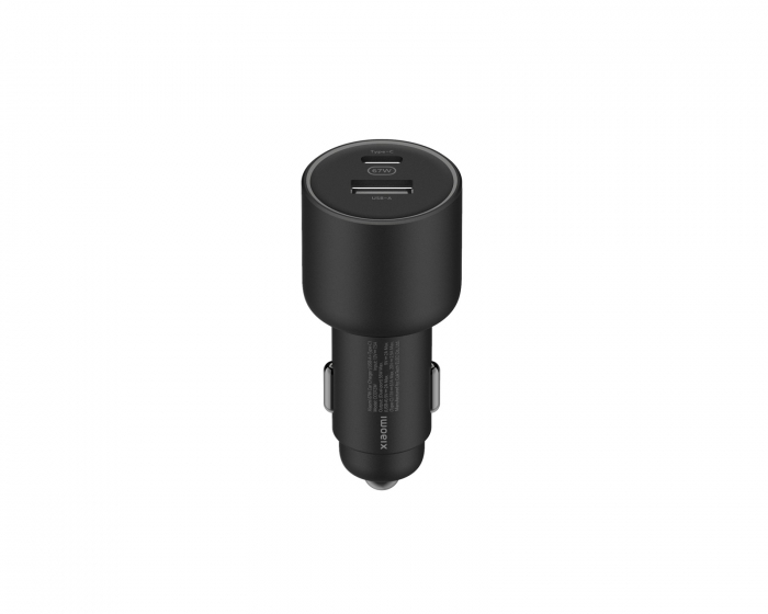 Xiaomi Mi 67W Dual-Port Car Charger (USB-A + Type-C) - Musta -autolaturi