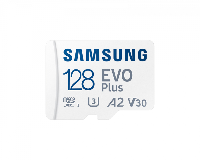 Samsung EVO Plus microSDXC 128GB & SD adapter - Muistikortti