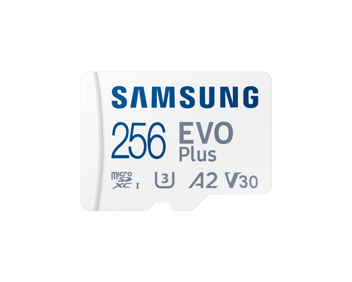 Samsung EVO Plus microSDXC 256GB & SD adapter - Muistikortti