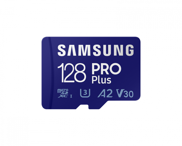 Samsung PRO Plus microSDXC 128GB & SD adapter - Muistikortti