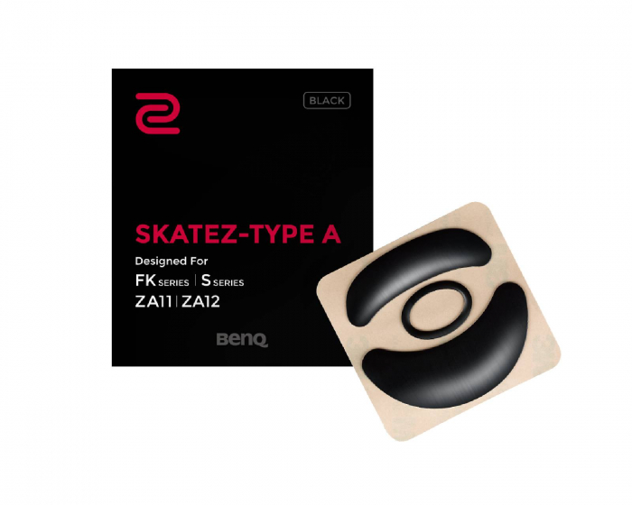 ZOWIE by BenQ Skatez - Type A  FK- & S-series, ZA11/ZA12 - Musta