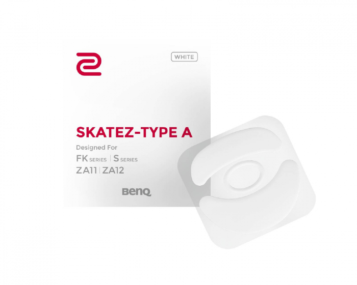 ZOWIE by BenQ Speedy Skatez - Type A  FK- & S-series, ZA11/ZA12 - Valkoinen