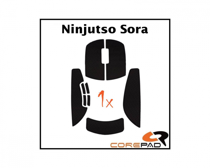 Corepad Soft Grips Ninjutso Sora - Musta