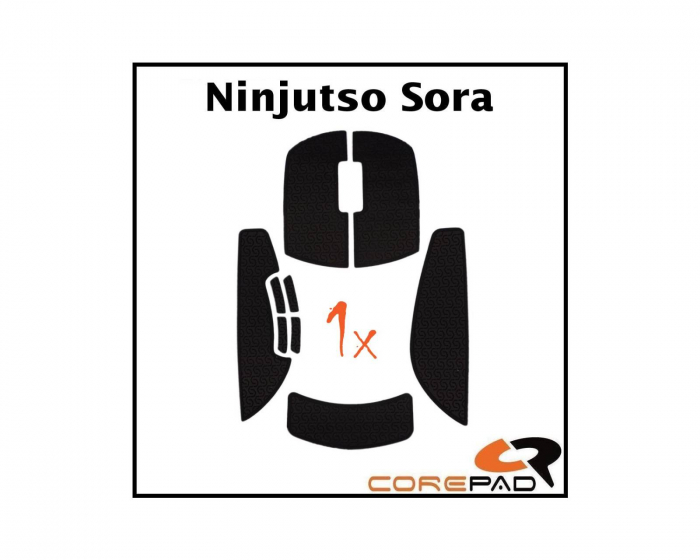 Soft Grips Ninjutso Sora - Musta