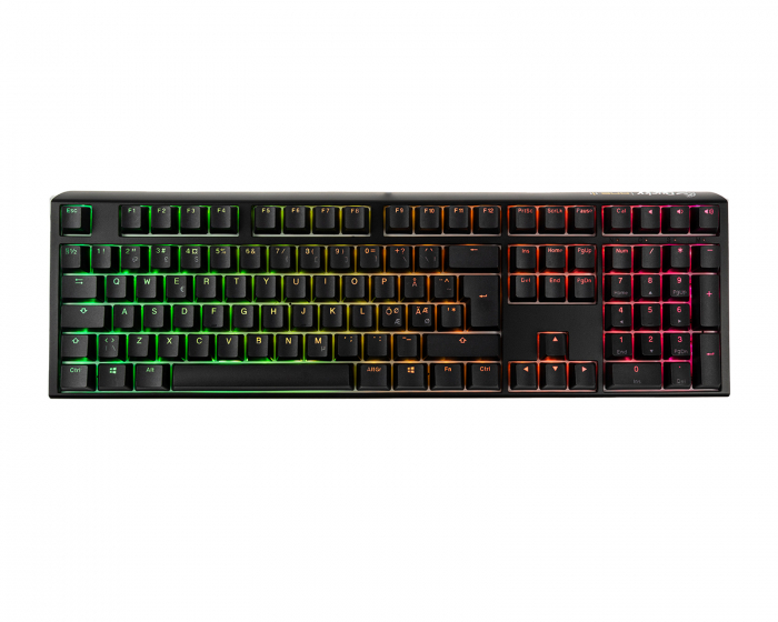 Ducky ONE 3 Classic Black RGB Hotswap Pelinäppäimistö [MX Blue]