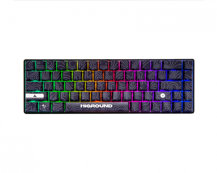 Higround BLACKICE Base 65 Hotswap Gaming Näppäimistö - ANSI [White Flame]