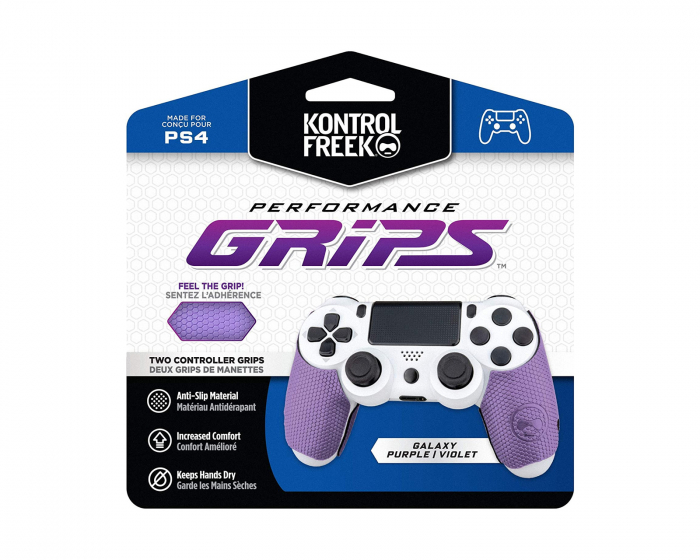 KontrolFreek Performance Grips Galaxy Purple - PS4