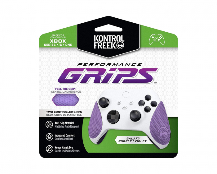 KontrolFreek Performance Grips Galaxy Purple - Xbox Series/Xbox One