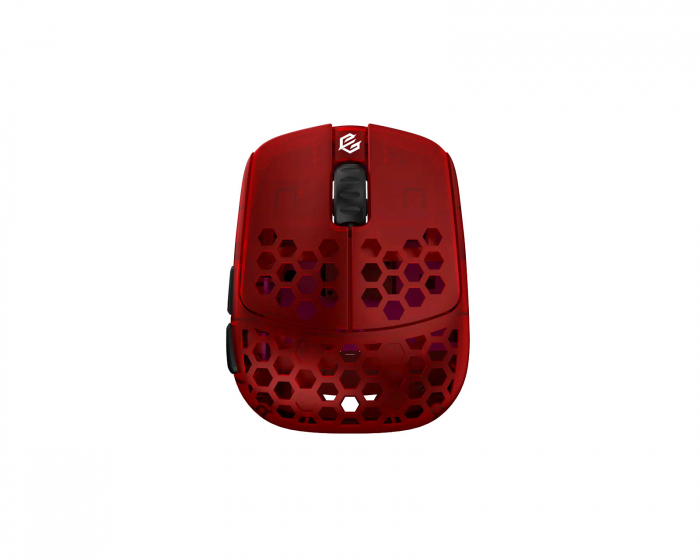 G-Wolves HSK Pro 4K Wireless Mouse - Fingertip Langaton Pelihiiri - Ruby Red