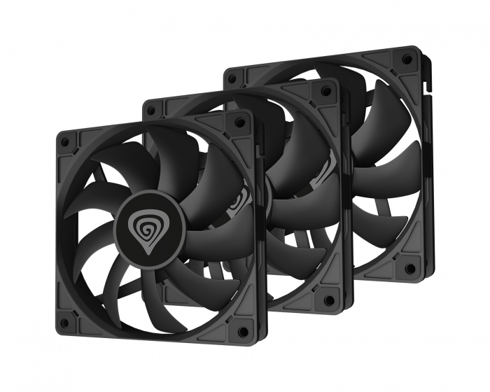Genesis Oxal 120 PC Fan - laitetuuletin 120mm (3 kpl)