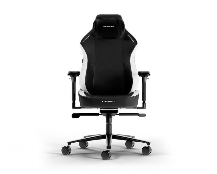 DXRacer CRAFT L Musta & Valkoinen EPU Nahka