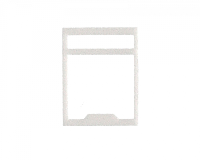 MaxCustom Kytkinkalvo EVA 0,3mm - Valkoinen (120pcs)