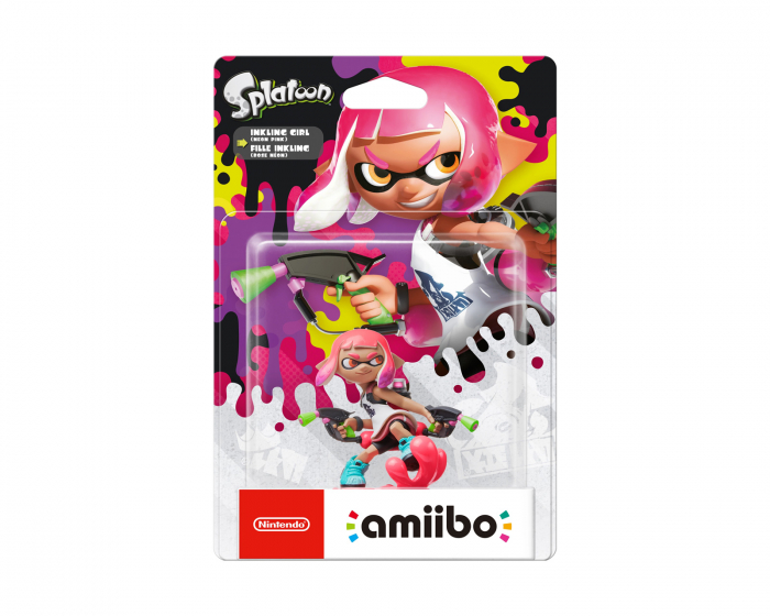 Nintendo amiibo Inkling Girl (Neon Pink) - Splatoon Collection
