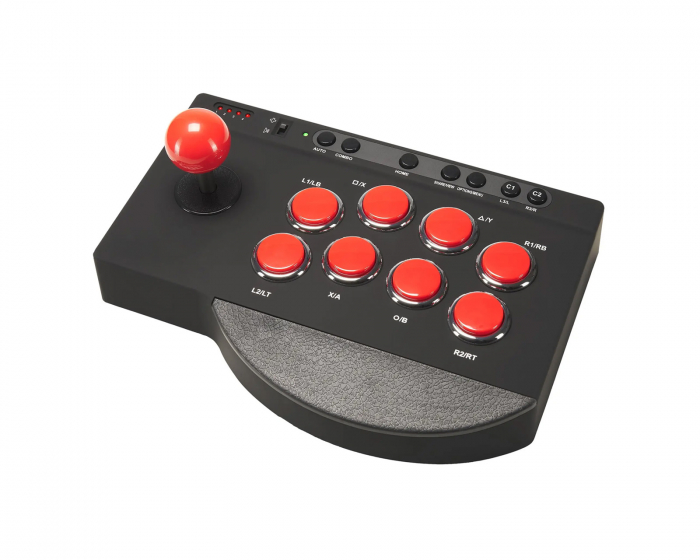 Subsonic Arcade Stick for Switch/Xbox/PS4/PC - Musta