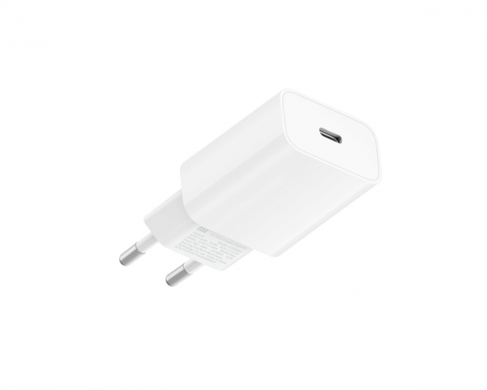 Xiaomi Mi 20W Charger (USB-C) - Valkoinen Verkkovirtalaturit