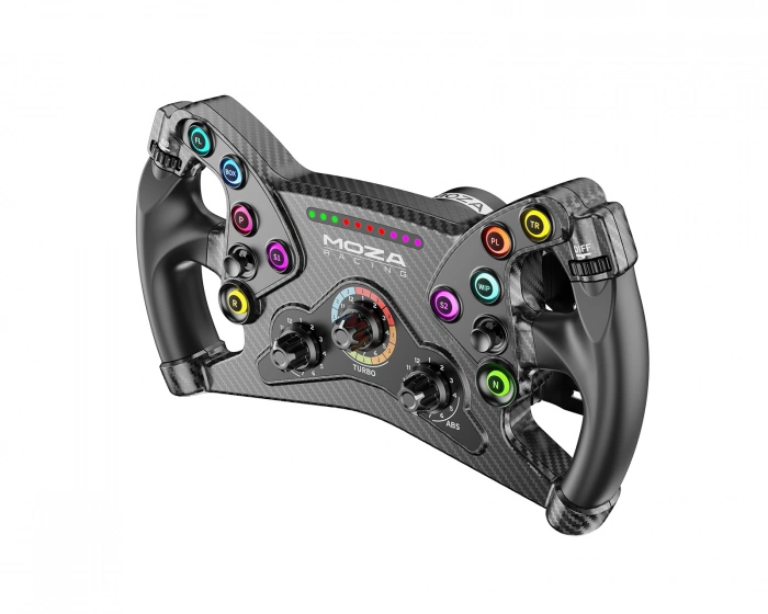 Moza Racing KS Steering Wheel - 300mm Butterfly Style GT Wheel - Rattiohjain