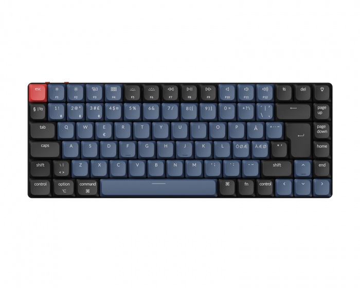 Keychron K3 Pro Low Profile Hotswap Langaton Pelinäppäimistö RGB Aluminium [Gateron Red]