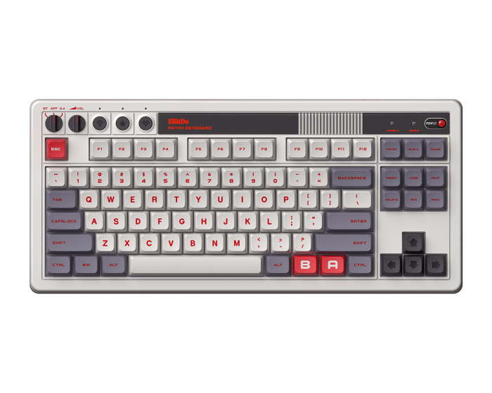 8Bitdo Retro Mechanical Keyboard - Langaton Näppäimistö ANSI - N Edition
