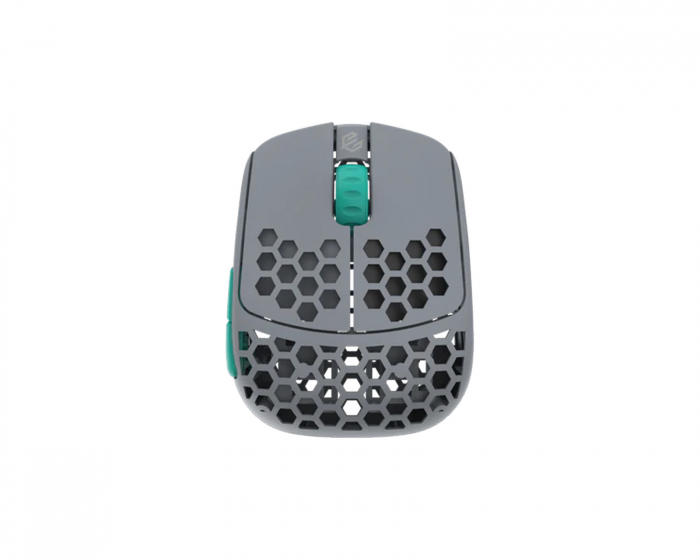 G-Wolves HSK Pro 4K Wireless Mouse - Fingertip Langaton Pelihiiri - Harmaa/Vihreä